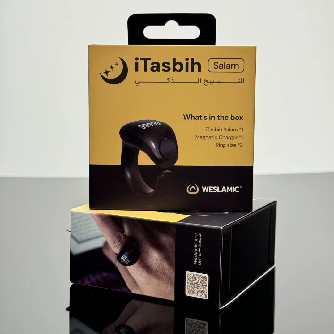 Trending Products 2025 New Arrivals Ring Islam Electronic Rosary Islamic Rosary Water Proof Shower Wearable Perfect for Ramadan