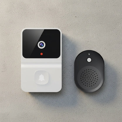 Sonnette Vidéo WiFi Z30 — Caméra HD, Vision Nocturne & Interphone